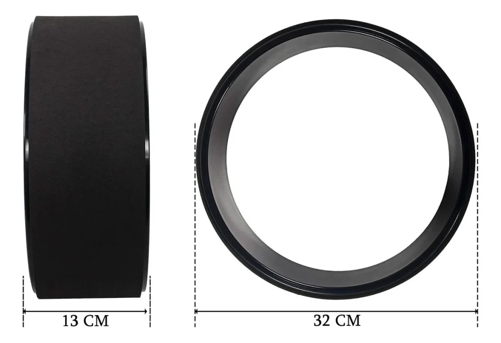 Rueda Para Yoga Wheel Resistencia Ejercicio Relajacion Gym