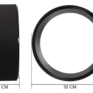 Rueda Para Yoga Wheel Resistencia Ejercicio Relajacion Gym