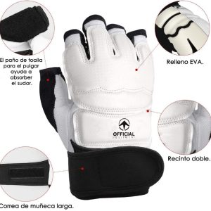 Guantes Official de Taekwondo - Artes Marciales, Boxeo y Karate