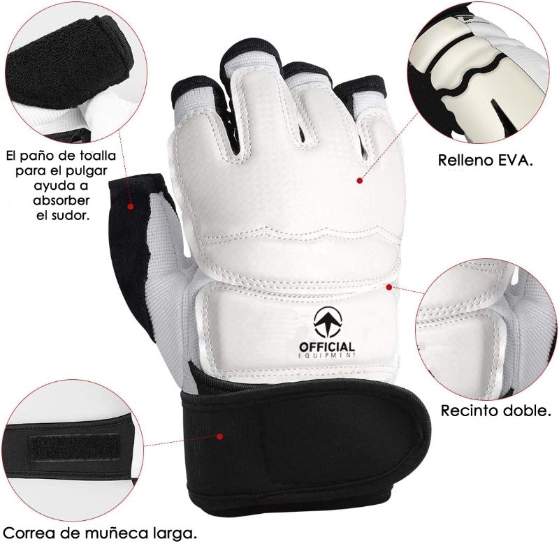 Guantes Official de Taekwondo - Artes Marciales, Boxeo y Karate