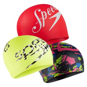 Gorro De Natacion Speedo Silicona Printed Piscina Deporte