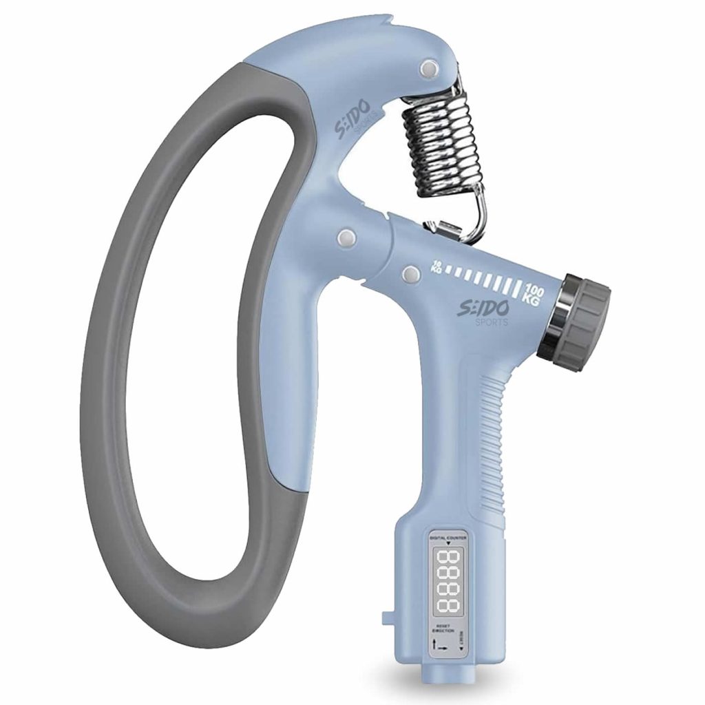 Tensor Hand Grip 10/100 Kg Contador Ejercitador Mano Terapia