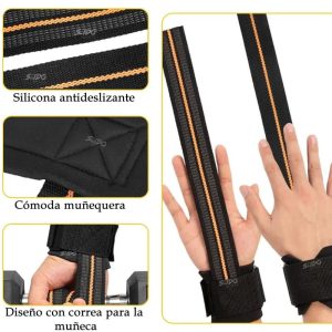 Vendas Straps X 2 Correas Levantamiento Pesas Crossfit Gym
