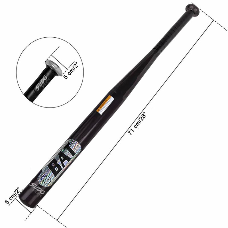 Bate Beisbol Aluminio Bateo Baseball Profesional 28 Pulgadas