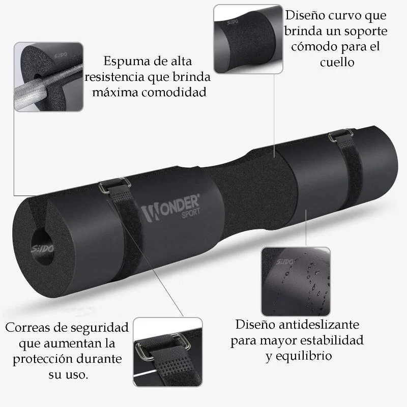 Almohadilla Para Barra Protector Hombros Pesas Sentadillas