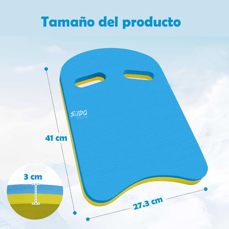 Tabla de Natación Flotadora en EVA - Hidroaeróbicos y Entrenamiento en Piscina