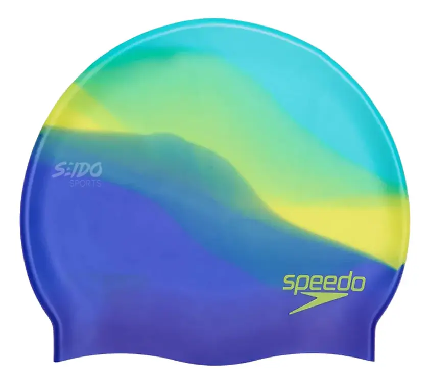 Gorro Natacion Speedo Multicolor Junior Silicona Piscina