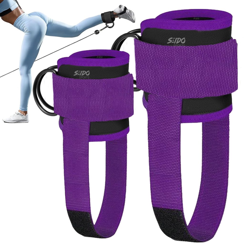 Arnes Tobillo X2 Correas Straps Ankle Grillete Polea Fitness