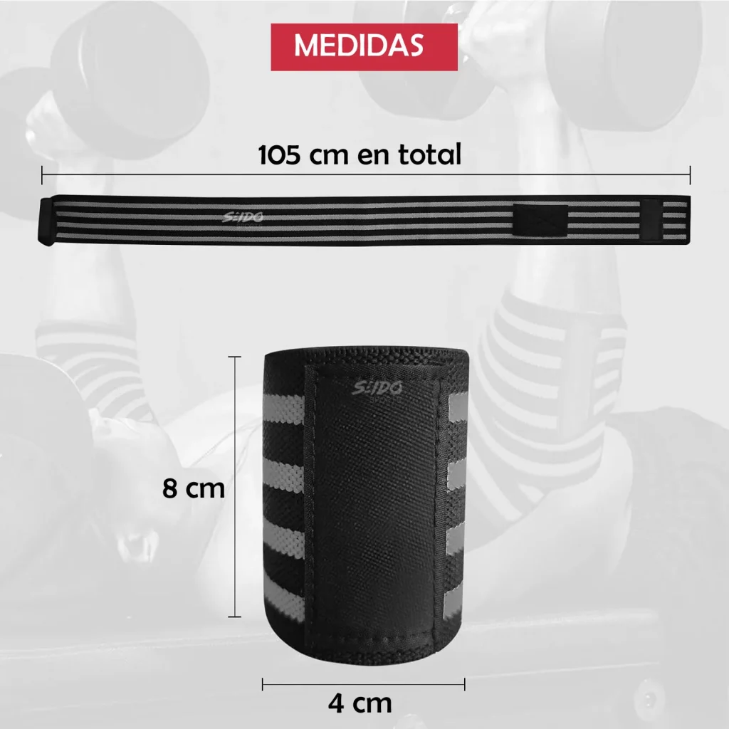 Vendas Coderas X2 Wraps Levantamiento Pesas Codos Gimnasio