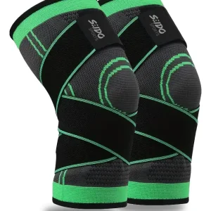 Rodilleras Deportivas Compresion X 2 Banda Protectora Gym