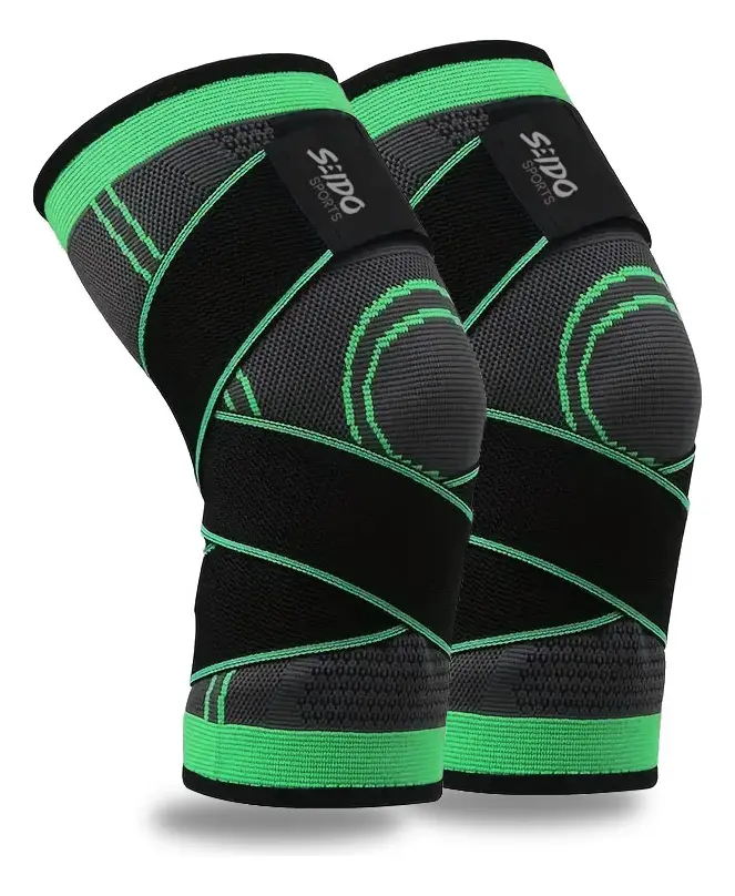 Rodilleras Deportivas Compresion X 2 Banda Protectora Gym