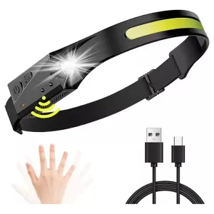 Linternas Mineras X 2 Frontal Cabeza Recargable Manos Libres