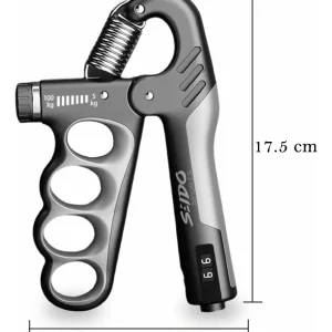 Tensor Hand Grip 5/100 Kg Contador X2 Fortalece Mano Terapia