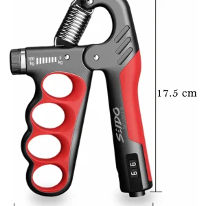 Tensor Hand Grip 5/100 Kg Contador X2 Fortalece Mano Terapia