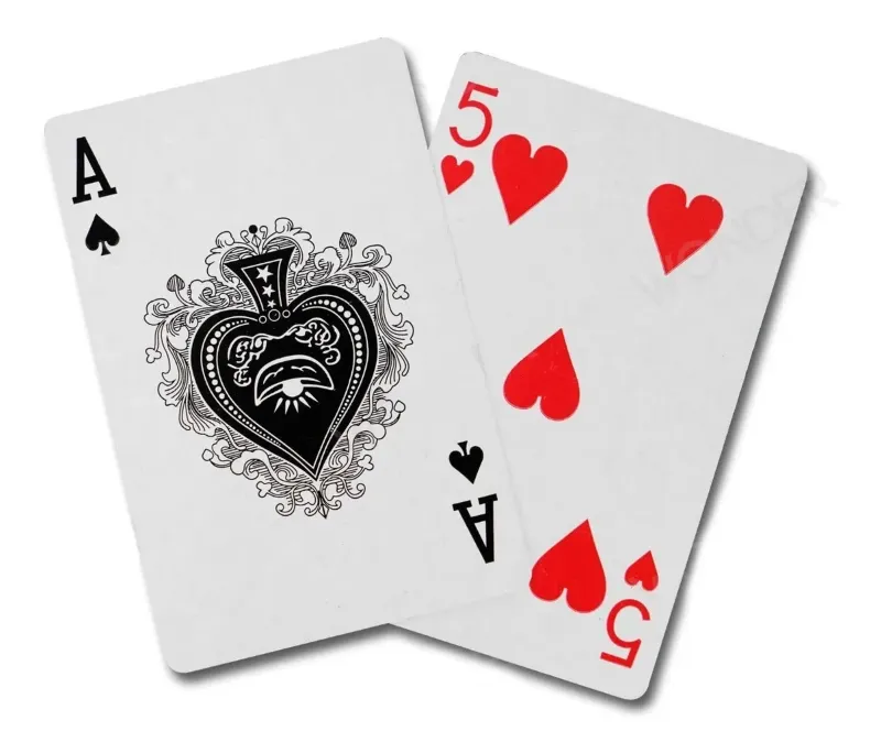 2 Baraja Cartas Poker Naipe Juego Mesa Playing Card Dongjian