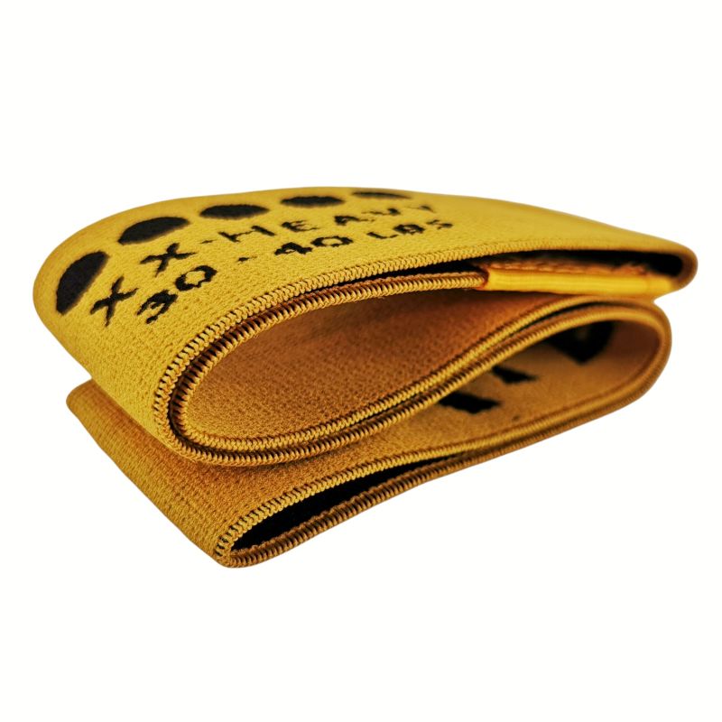 Bandas Elásticas Tela Resistencia Wonder Dorada 30-40lb Yoga