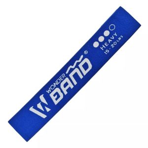 Bandas Elástica Tela Resistencia Wonder Azul 15-20lb Fuerte