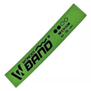 Bandas Elásticas Tela Resistencia Wonder Verde 10-15lb Medio