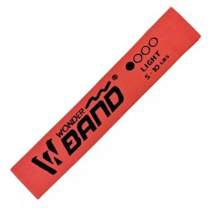Bandas Elásticas Tela Resistencia Wonder Roja 5-10lb Suave