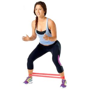 Bandas Elástica Resistencia Wonder Roja Pilates 5 Lb Suave