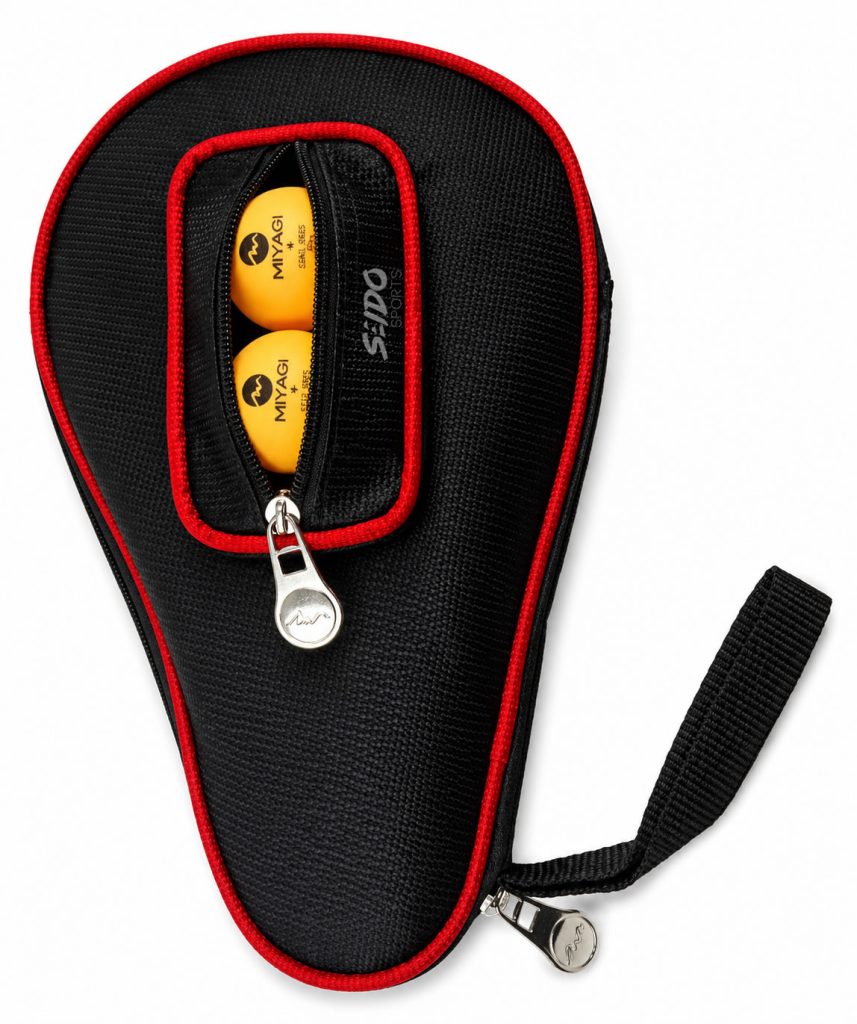 Estuche Forro Raqueta Ping Pong Tenis Mesa Miyagi Deporte