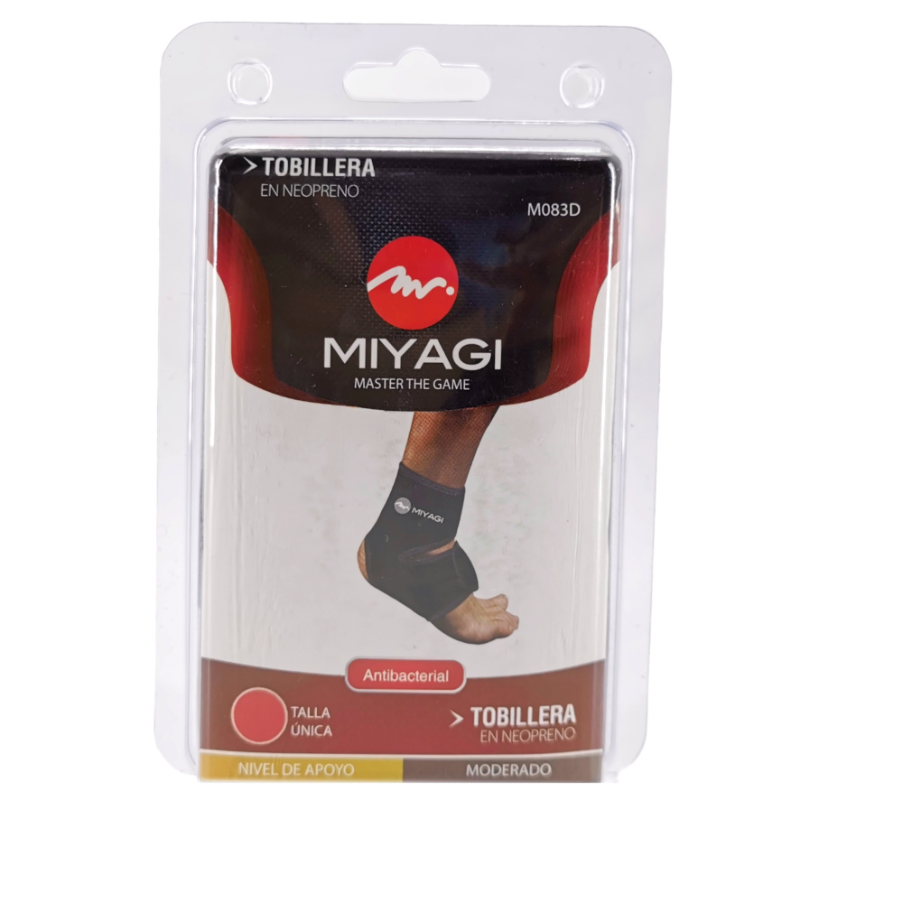 Tobillera Soporte Tobillo Miyagi Ortopédica Ajustable
