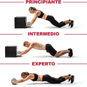 Rueda Abdominal Miyagi Rodillo Ejercicio Tonificador Abdomen
