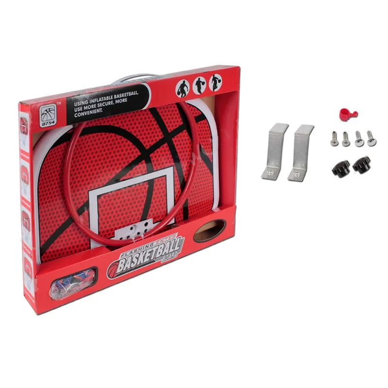 Aro Baloncesto Tablero Basketball + Malla + Balón + Inflador