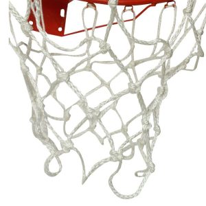 Malla Para Aro Baloncesto Red Nylon Basketball Blanca