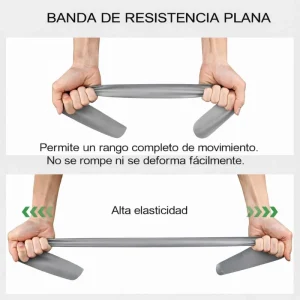 Banda Elástica Theraband Resistencia Fuerte Gris 1.5 M Terapia