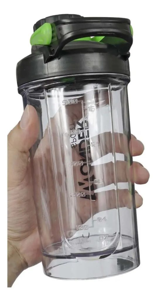 Termo Mezclador Proteina Botella Shaker Vaso 500 Ml Fitness