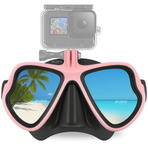 Careta Buceo Gafas Natación Mascara Soporte Cámara Go Pro