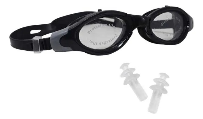 Gafas De Natación Lentes Piscina + Tapa Oídos + Estuche
