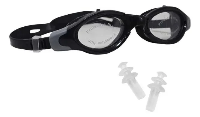 Gafas De Natación Lentes Piscina + Tapa Oídos + Estuche