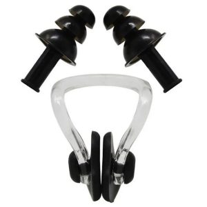 Gafas Natacion Tapa Oidos Nariguera + Estuche Piscina Buceo