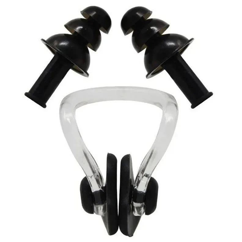Gafas Natacion Tapa Oidos Nariguera + Estuche Piscina Buceo