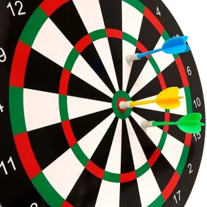 Tiro Al Blanco Tablero Juego De Dardos Magnético Y 3 Darts