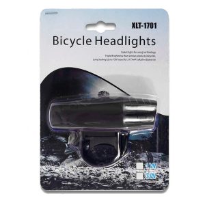 Linterna Bicicleta Luz Led Seguridad Potente Con Soporte