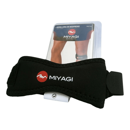 Rodillera Ortopédica Neopreno Strap Ajustable Miyagi Menisco