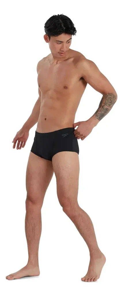 Traje Vestido De Baño Speedo Natación Hombre 17 Cm Piscina