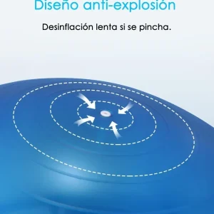 Balon Pilates Yoga Pelota Abdominales Gym 65 Cm + Inflador