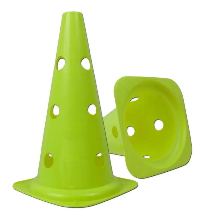 Cono Señalización Con Huecos 40 Cm Entrenamiento Deportivo