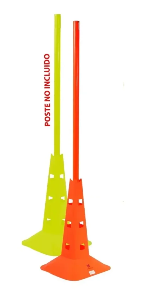 Cono Señalización Con Huecos 40 Cm Entrenamiento Deportivo