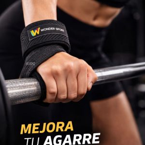 Correas Levantamiento Pesas Muñeca Vendas Straps Crossfit