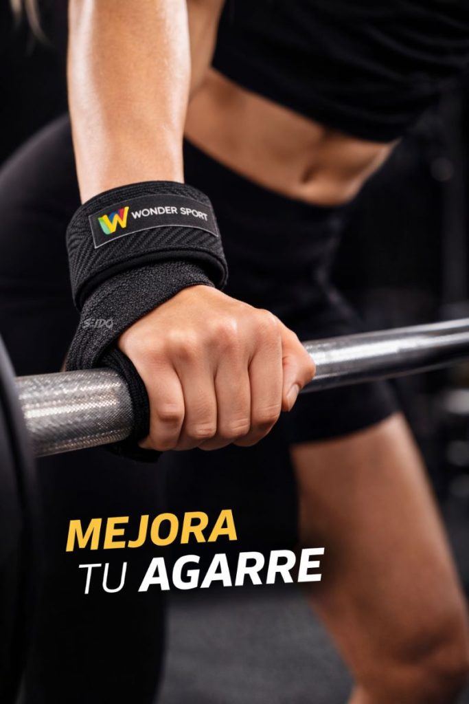 Correas Levantamiento Pesas Muñeca Vendas Straps Crossfit