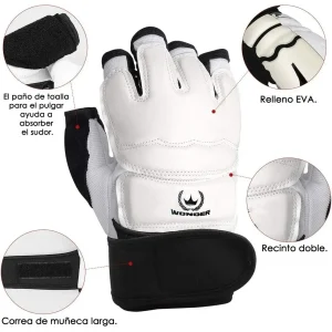 Guantes Protectores Taekwondo Artes Marciales Boxeo Karate