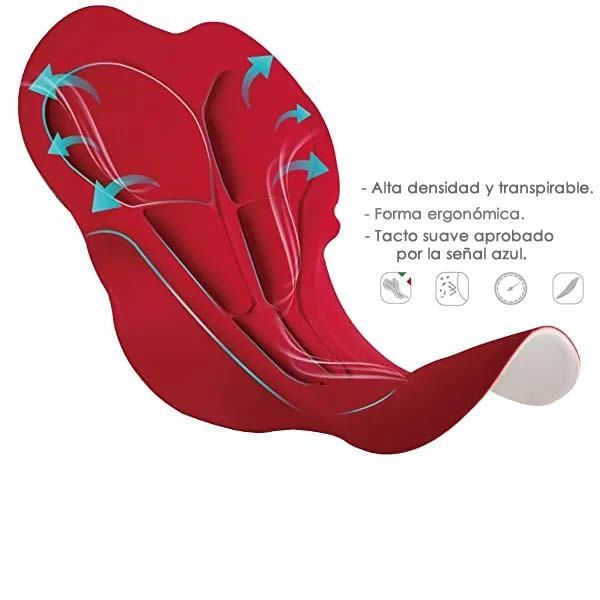 Pantaloneta Badana Ciclismo Short Gel Lycra Mujer Bicicleta