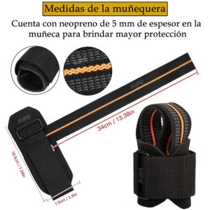 Vendas Straps X 2 Correas Levantamiento Pesas Crossfit Gym