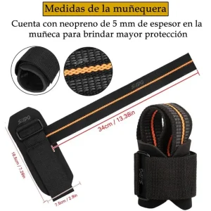 Correas Straps X 2 Levantamiento Pesas Vendas Crossfit Gym