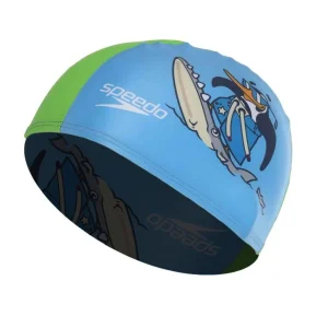 Gorro Natación Textil Niños Speedo Printed Character Piscina